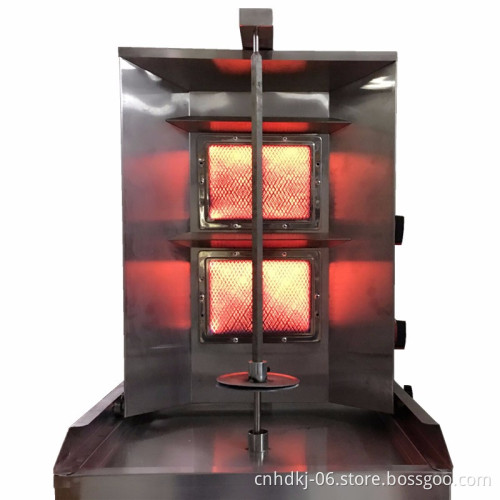 China infrared lpg gas bbq burner for doner, kebab machine HD220
